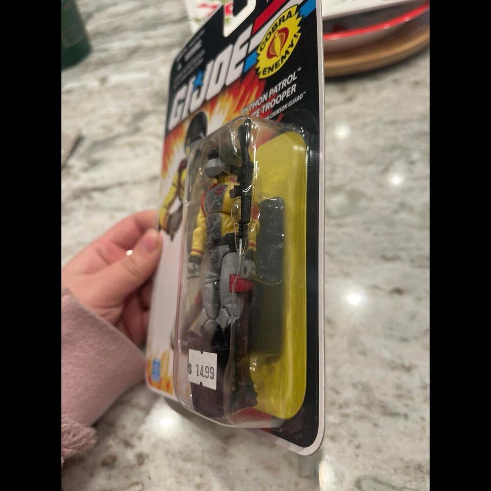 G.I Joe Python Patrol Elite Trooper Python Crimson Guard 2008 HASBRO NEW - Picture 4 of 7